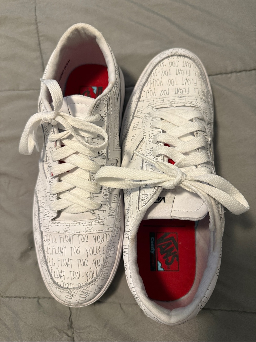 Vans x Horror Lowland IT Terror Pennywise Sneaker “You'll Float Too”